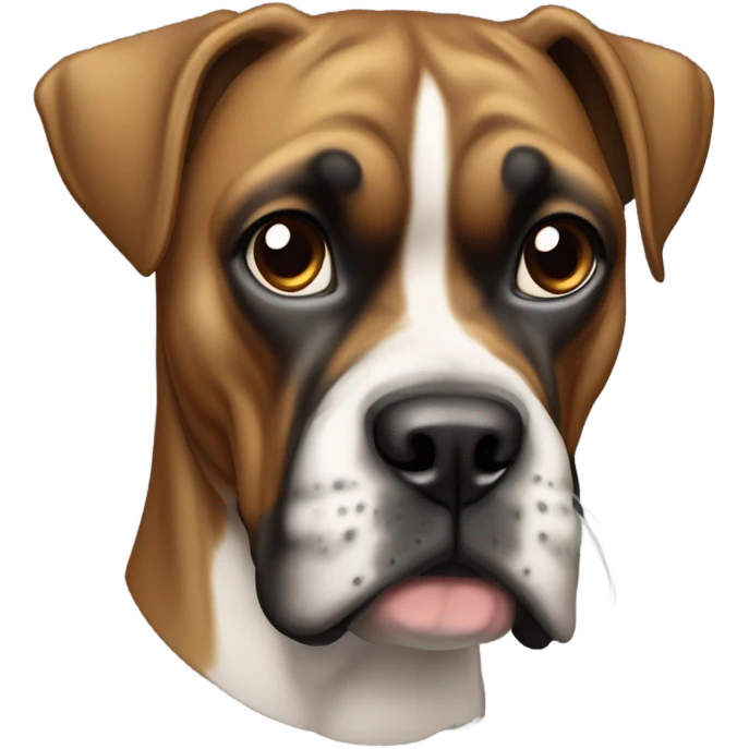 Boxer dog emoji