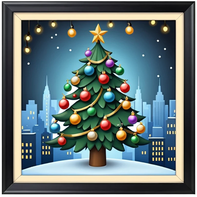 christmas new york emoji