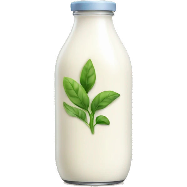Plant based milk emoji