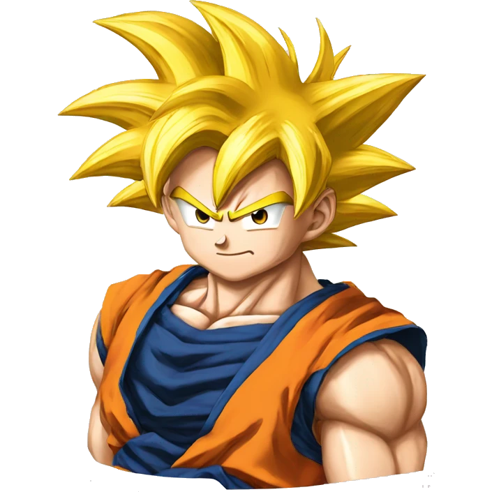 Goku-super-saiyen emoji