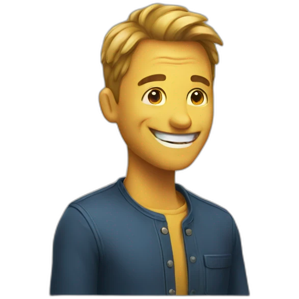 He laughed emoji