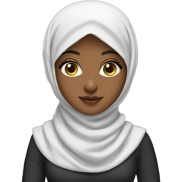 Hijaby beautiful girl emoji