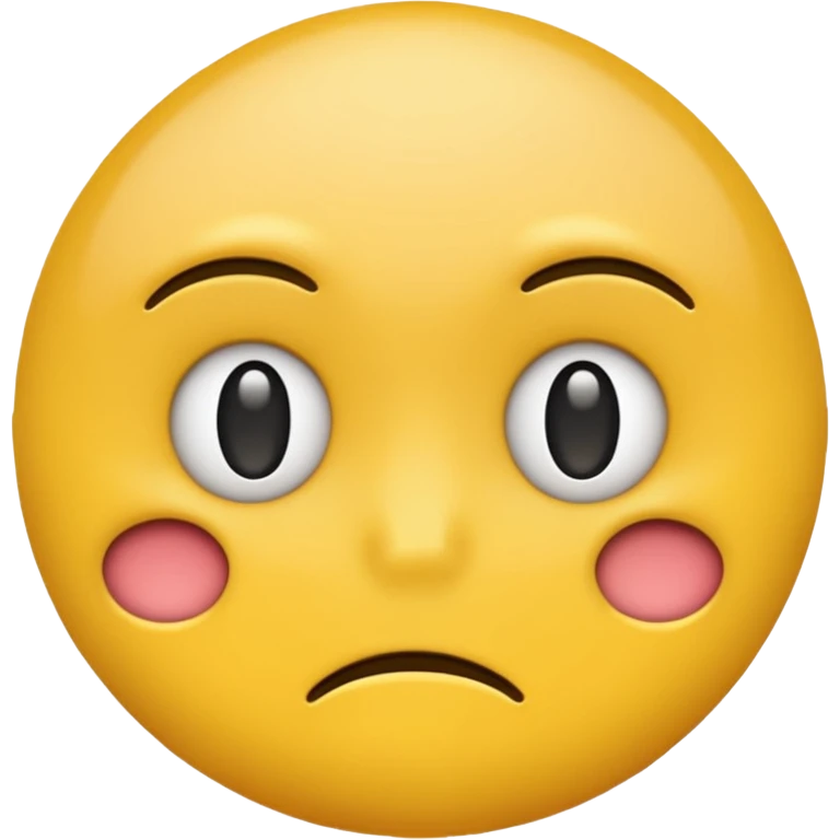 Emoji com cara de desprezo emoji