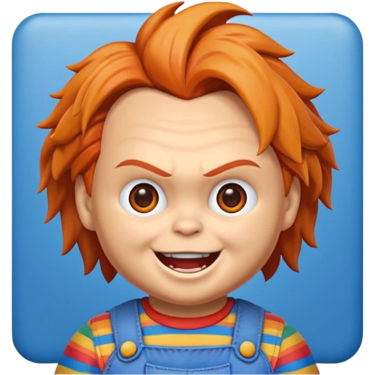 Un emojin de chuky emoji