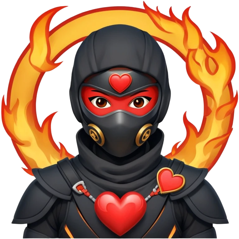 🥷🦾❤️‍🔥🌙♾️ emoji