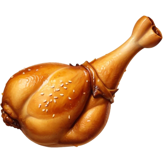 chicken leg emoji
