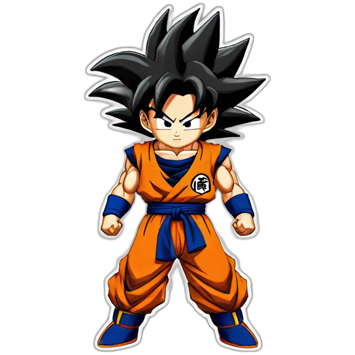 son goku saiyan 4 emoji