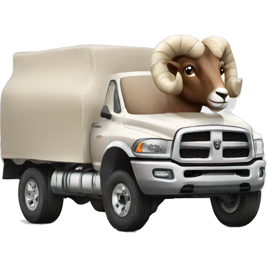 Ram truck emoji