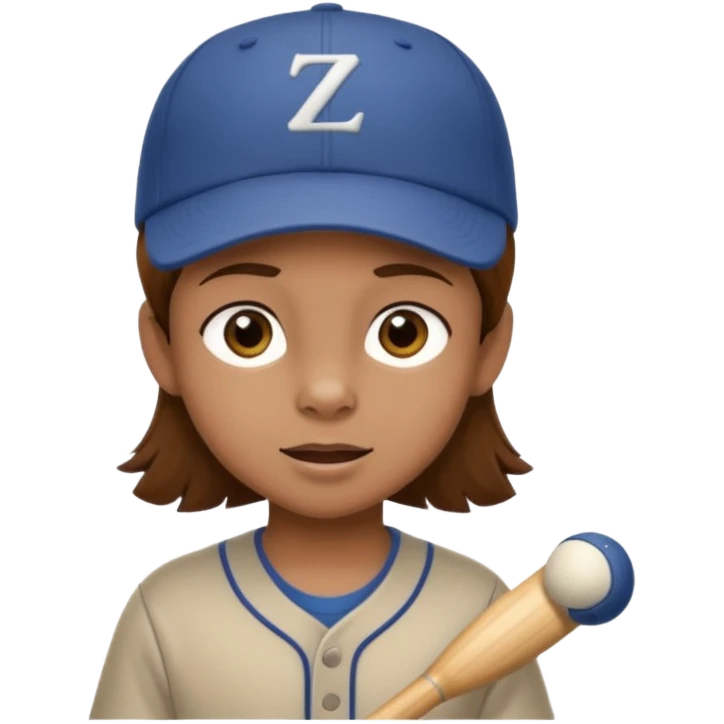 Zoo, child playing. emoji