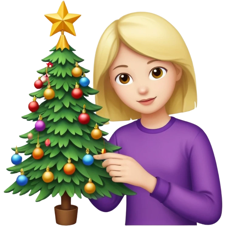 збирати ялинку emoji