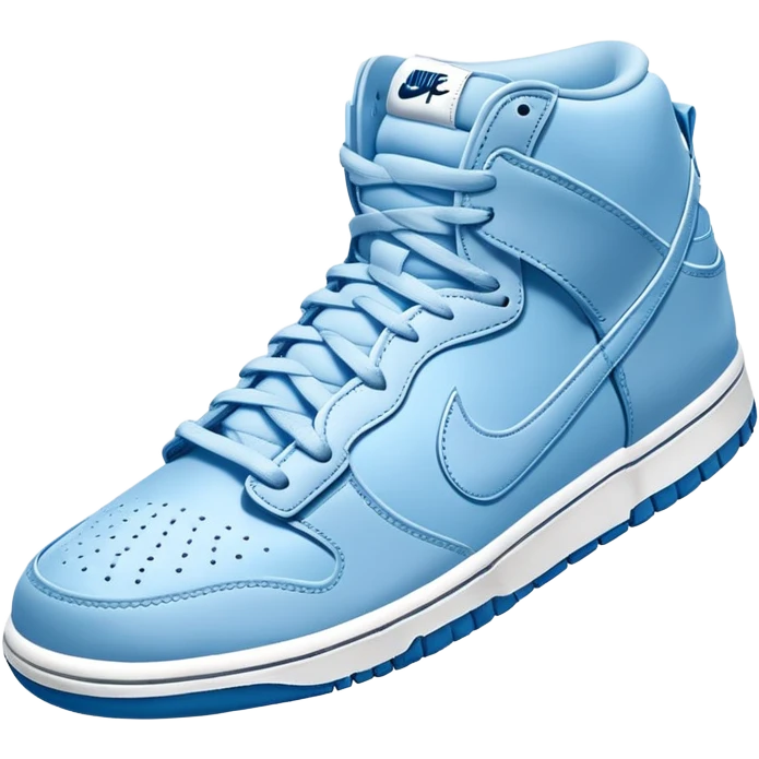 Light blue Nike dunks emoji