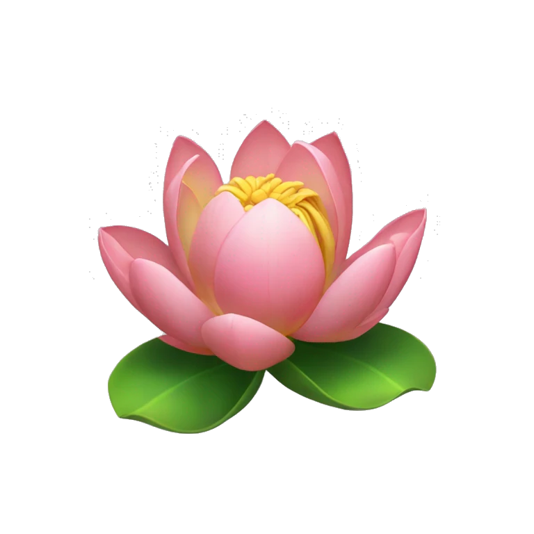 Flor de loto emoji