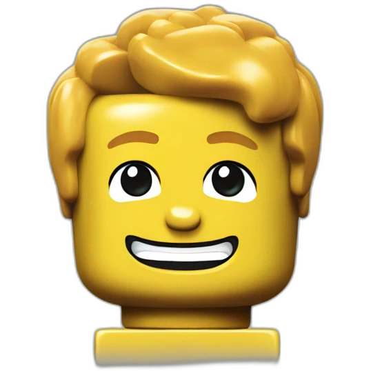 Lego brick emoji