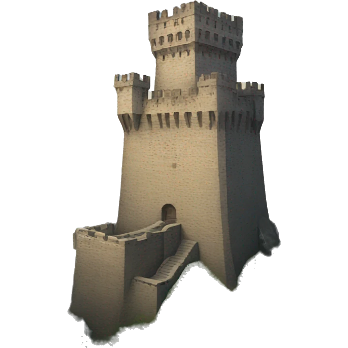 High castle tower emoji