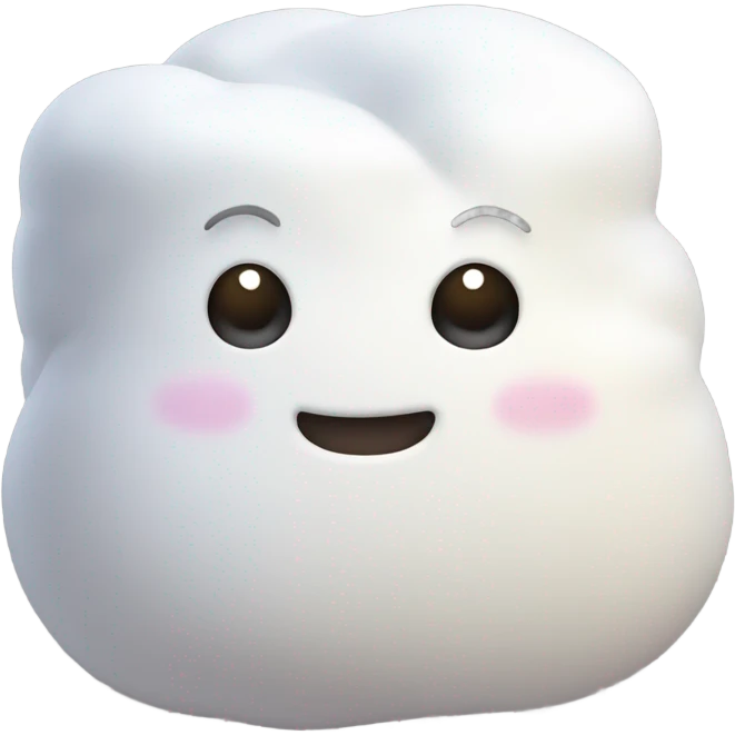 Marshmallow emoji