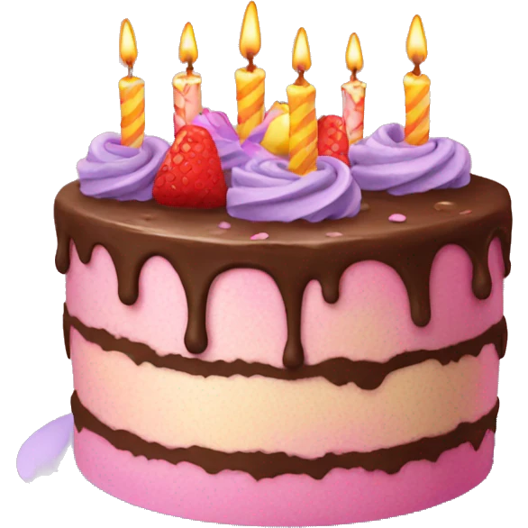 Birthday cake 22 emoji