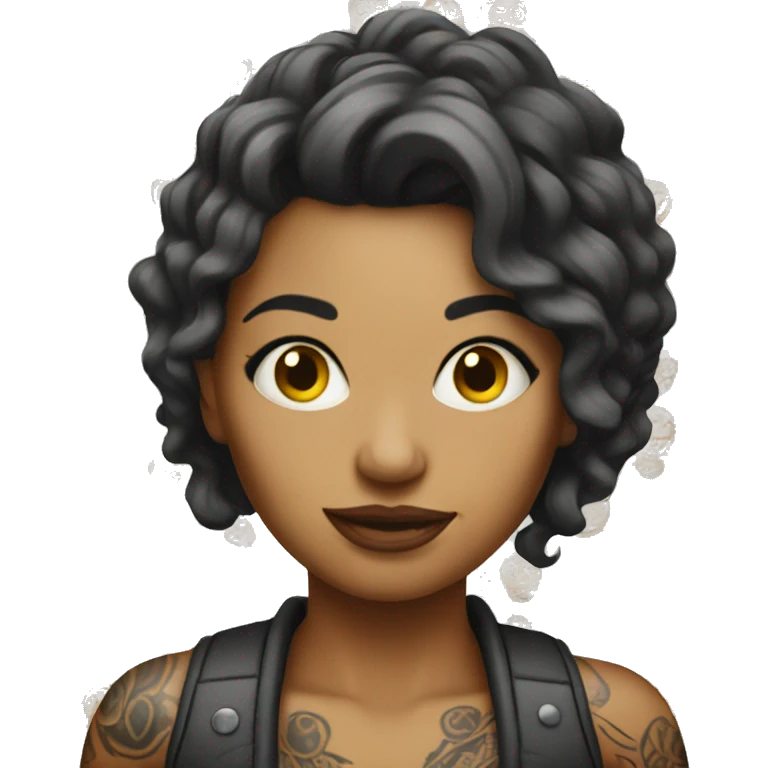 tattooed-woman emoji