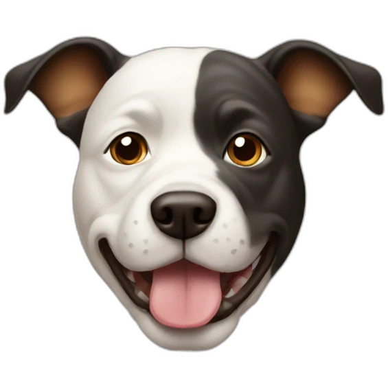 Dog with bull face  emoji