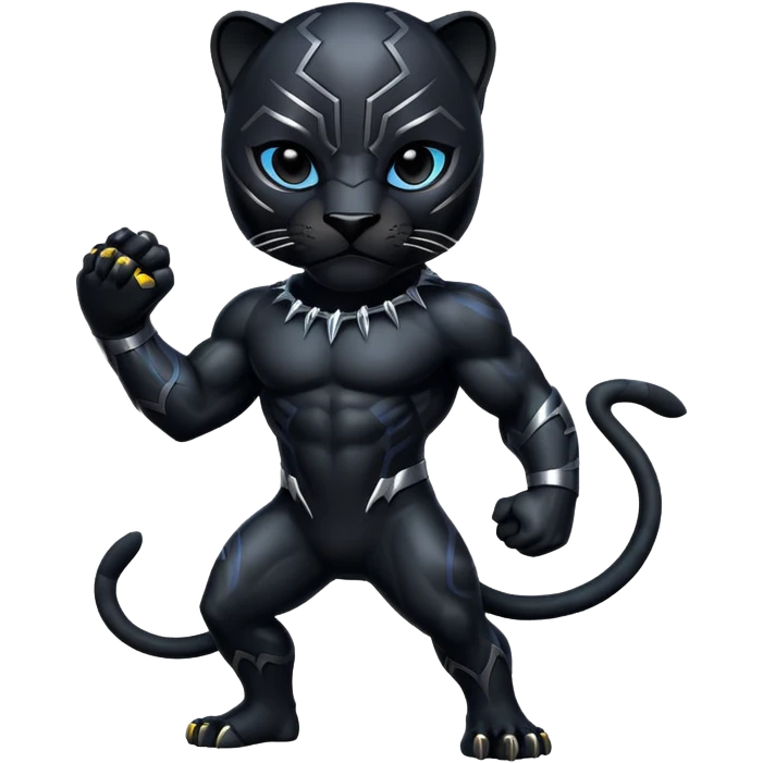 Pantera nera emoji