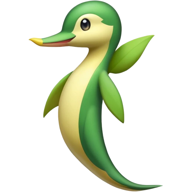 Snivy (full body) emoji