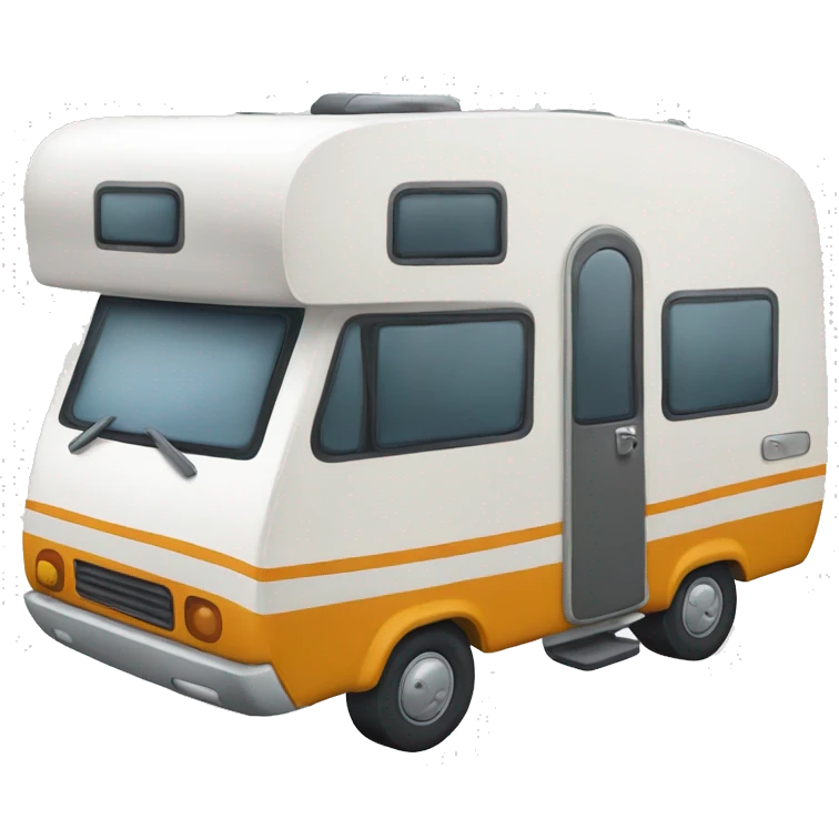 caravan, motorhome emoji