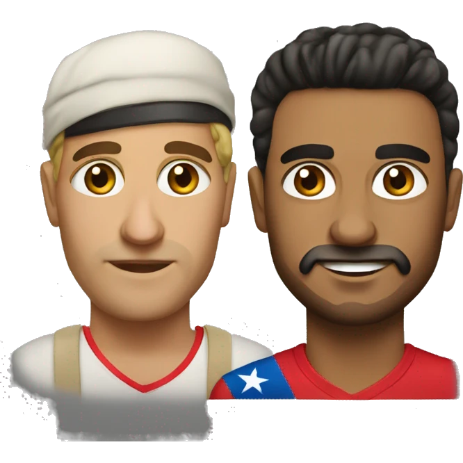 Albanian and Cuban emoji