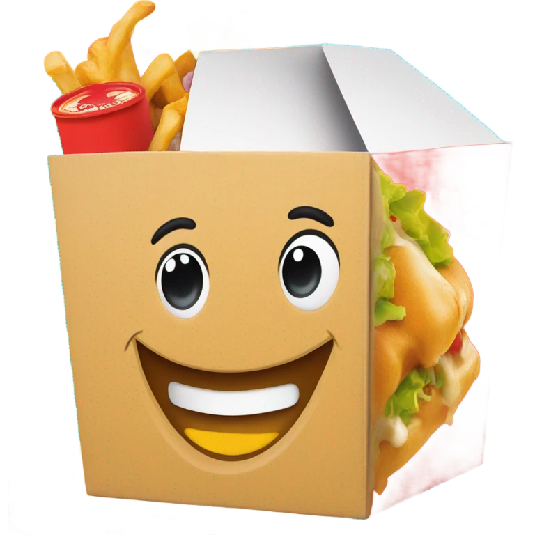happy meal box emoji