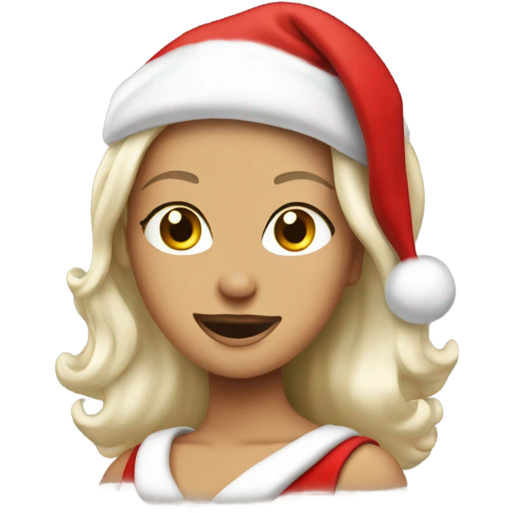 santa being a diva  emoji