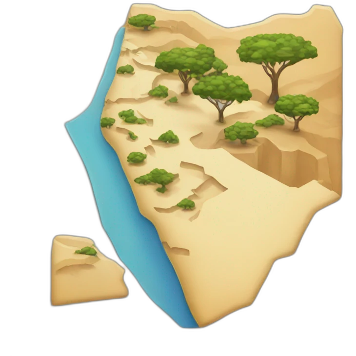 Palestine map emoji