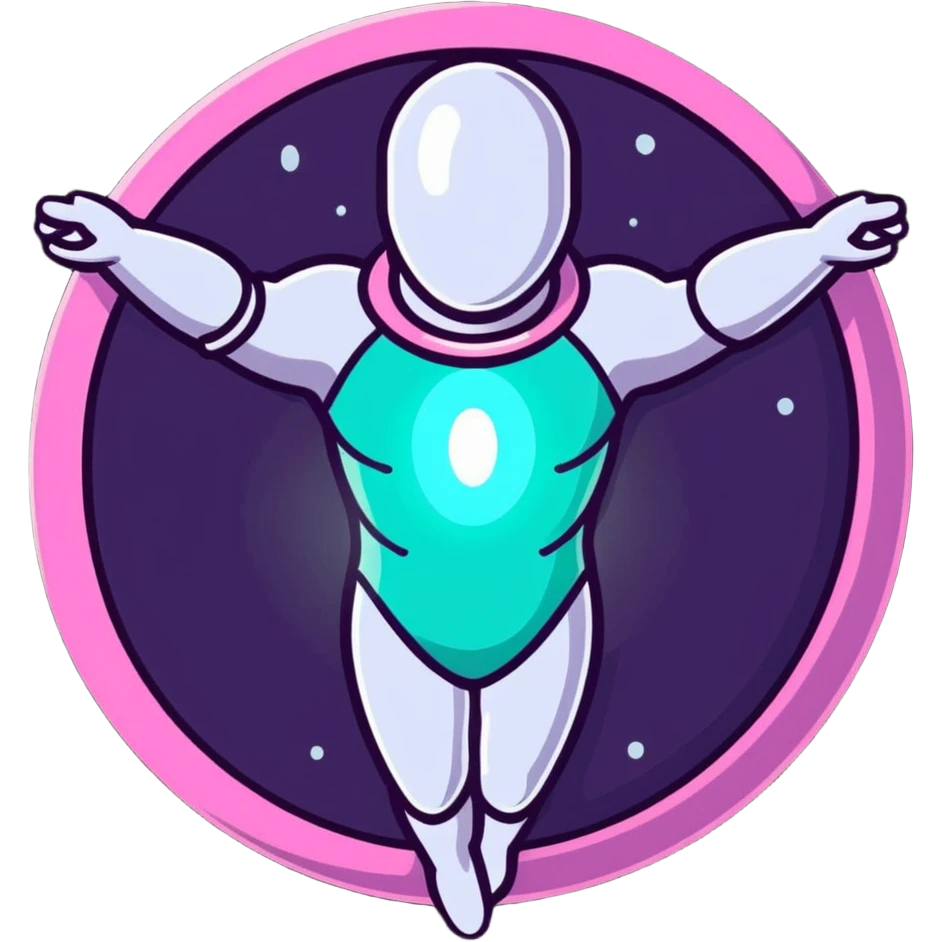Silver capsule levitating among bright shining particles, with a translucent shield floating over an ethereal immune defense figure and a radiant thyroid gland in the background emoji
