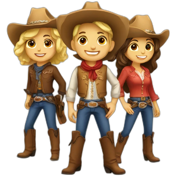 Cowboy party emoji