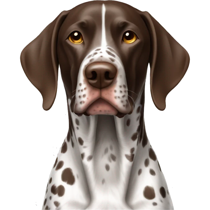 German Shorthaired Pointer Dog Breed Full Body emoji