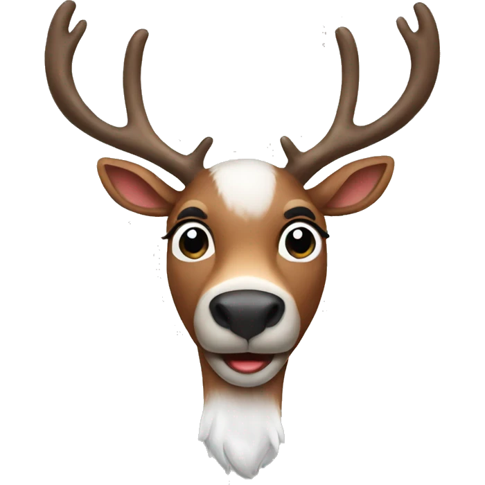 Reindeer emoji