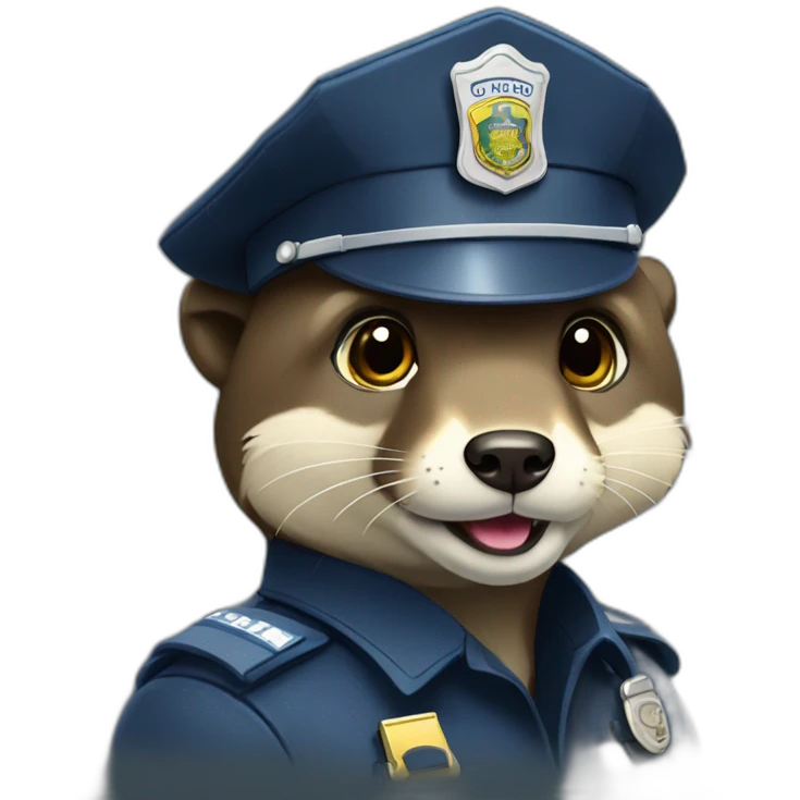 loutre police emoji
