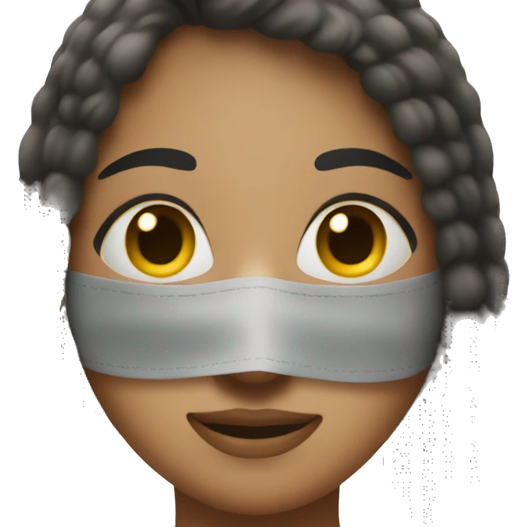 girl with facial mask on  emoji