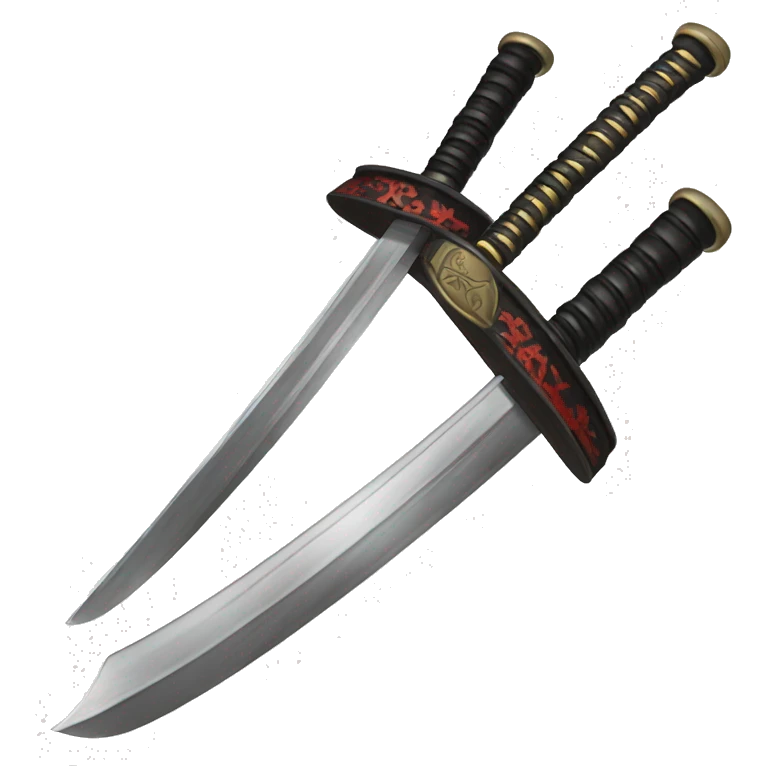 🗡 samurai katana  emoji