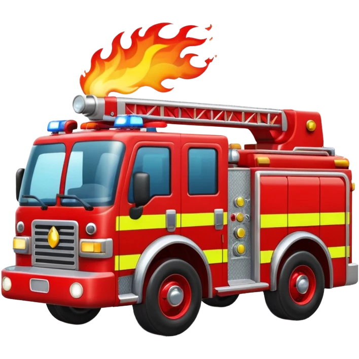 fire engine emoji