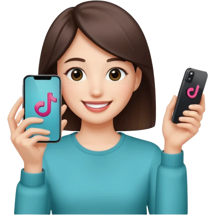 Verificación de tik tok emoji