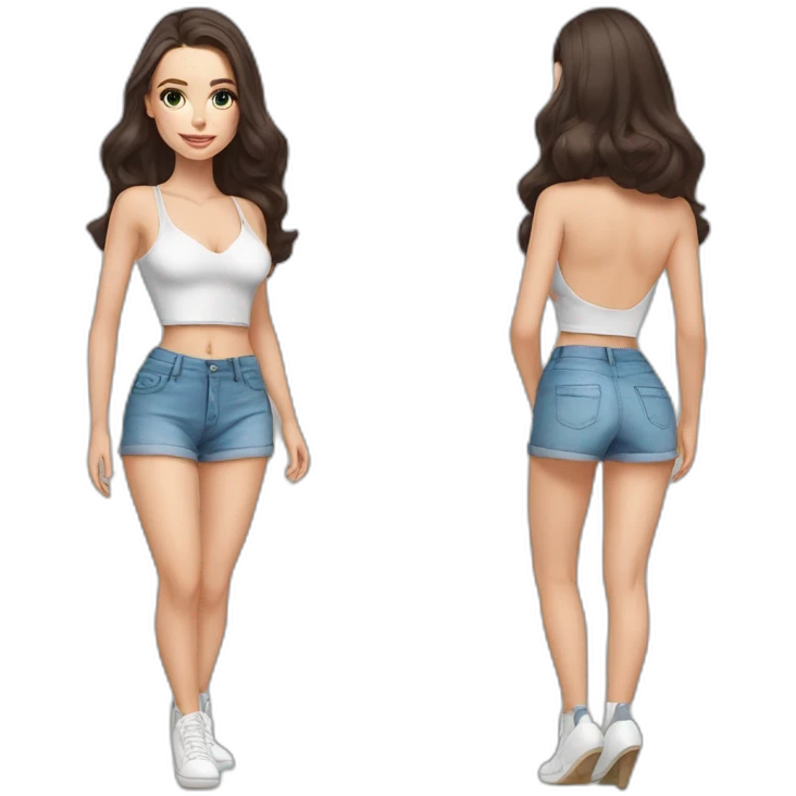 Lana rhoades wearingclothes emoji