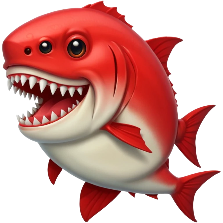 emoji red piranhas emoji