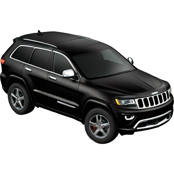 Black Jeep grand Cherokee emoji
