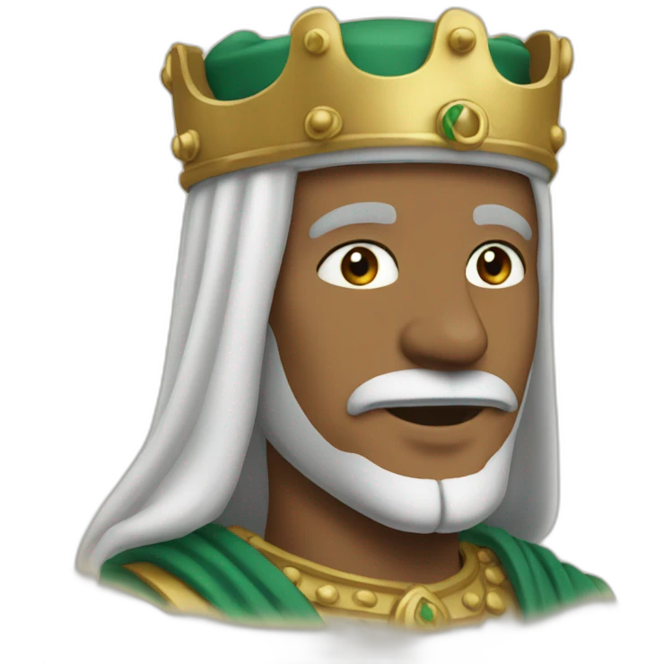 Le roi Mohammed six emoji