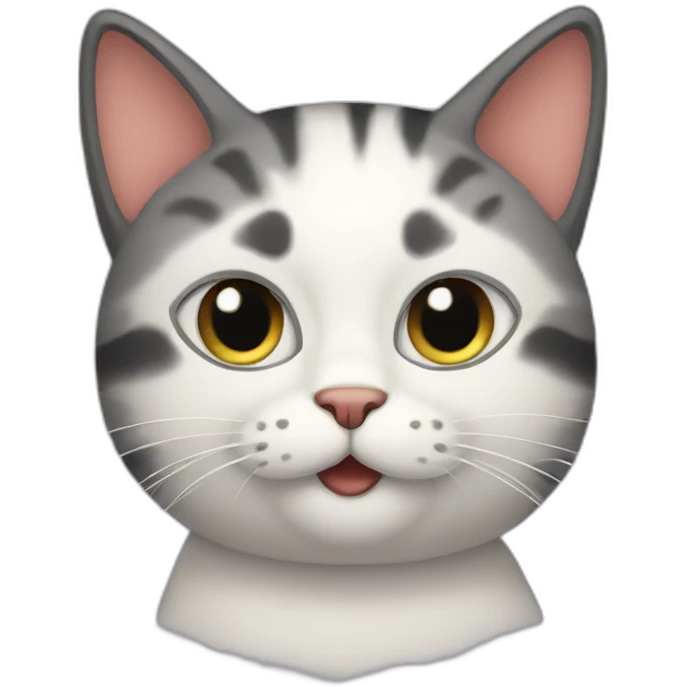 Cartoon cat emoji