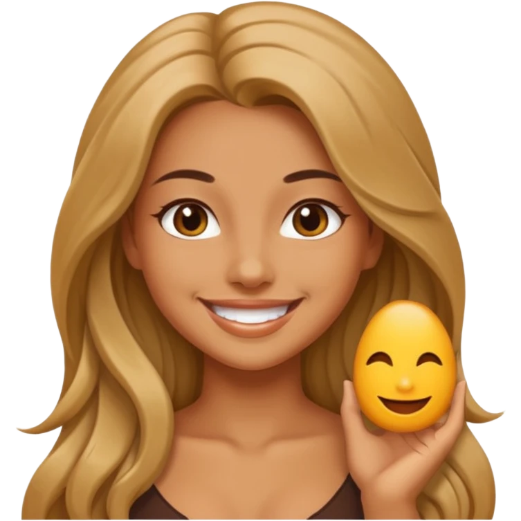 Sexy girl showing her ass emoji