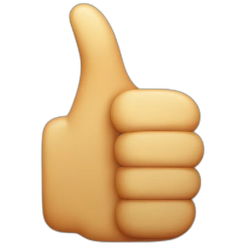ios logo thumbs up emoji