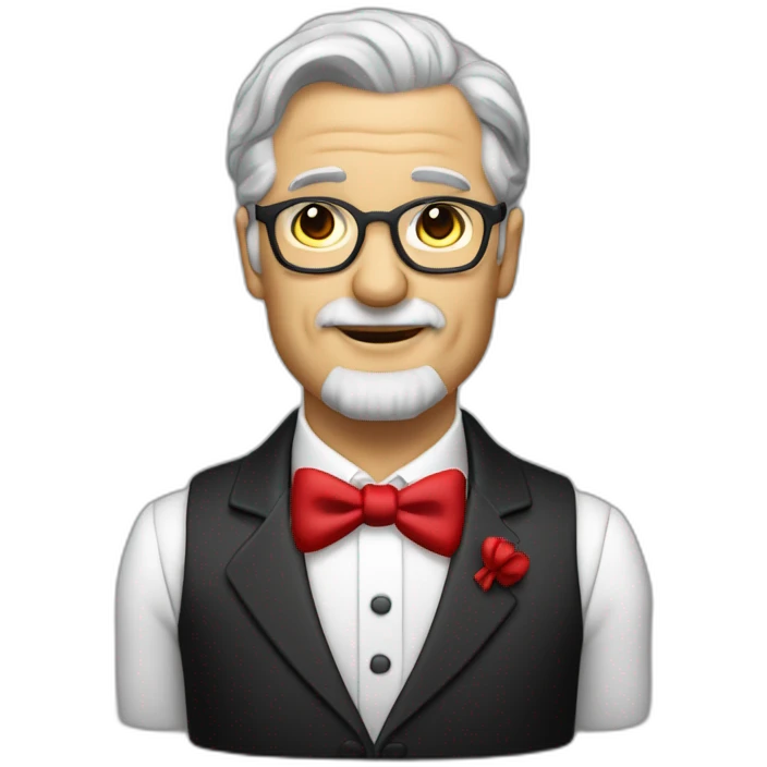 jenkins-a-gray-haired-skullet-butler-wearning-dinner-jacket-with-red-bow-tie-with-closed-eyes emoji