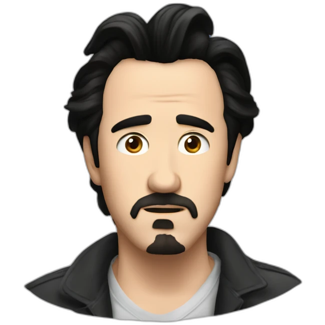 John Cusack en el año 2003 con un poco de barba emoji
