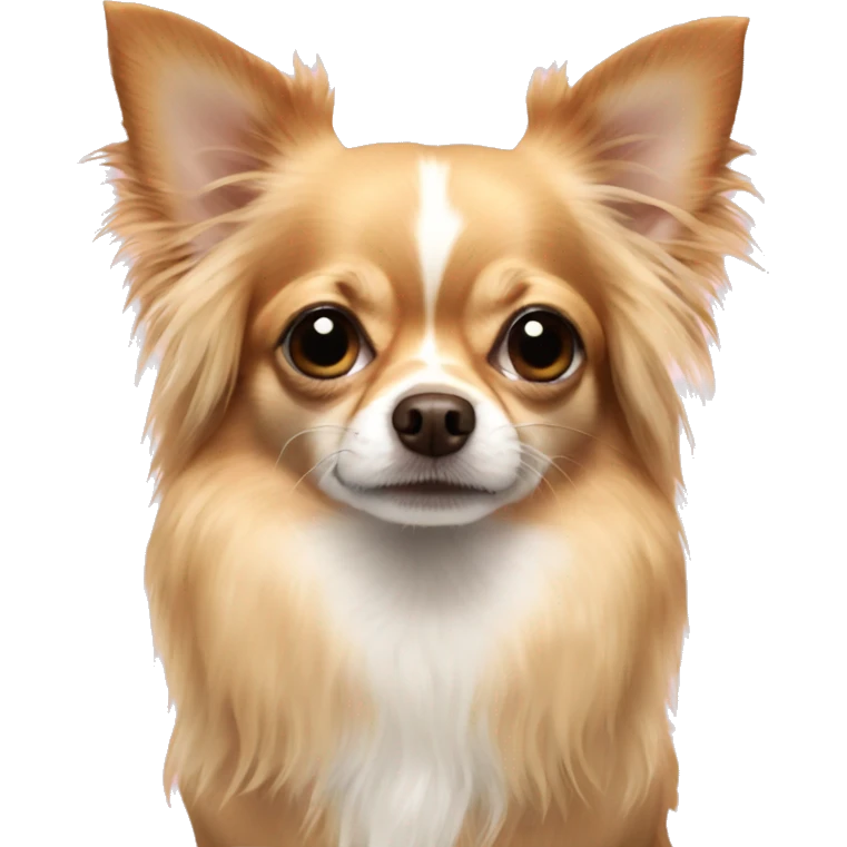 Long hair chihuahua  emoji
