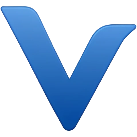 dark blue aesthetic check mark emoji