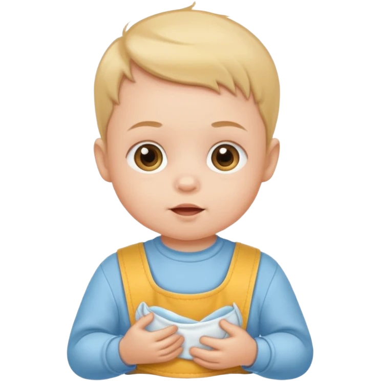 baby with bib emoji